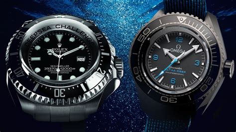 omega ultra deep vs rolex deepsea|fratello rolex deepsea.